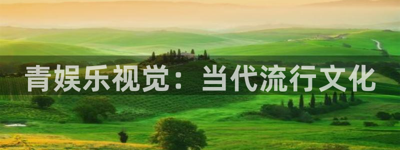 彩虹多多集团官网：青娱乐视觉：当代流行文化
